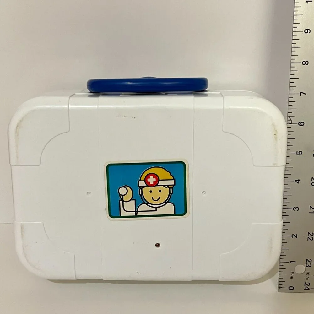 Kiddieland Little Doctor Kit Plastic Case with Medical Tools Toys